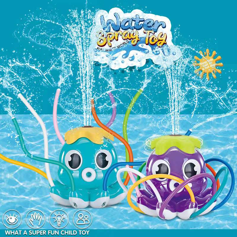 Gardening Tools 2 Year Old - Outdoor Water Sprinkler Baby Toys Cartoon