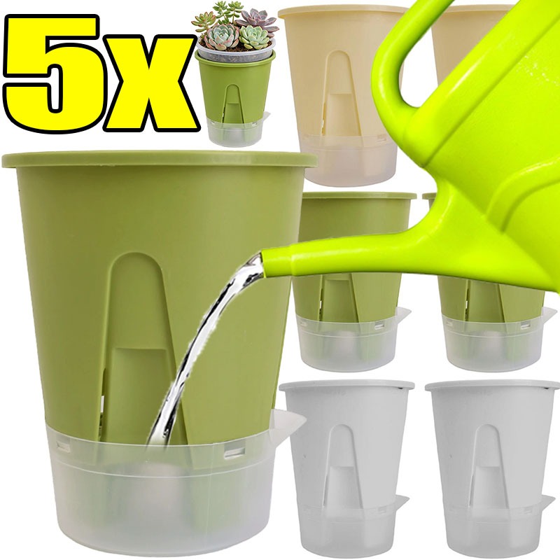Orchid Potting Mix - Self Watering Planter Pot Tray Automatic
