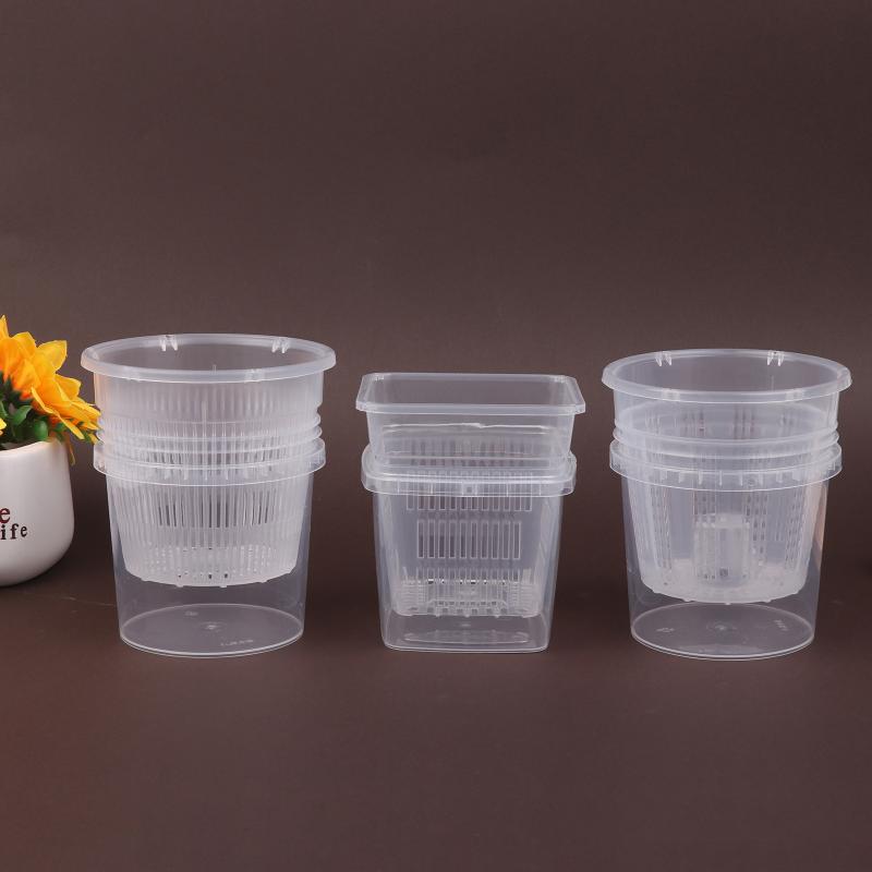 Orchid Potting Mix - Self Watering Flowerpot Double-Layer Pots For