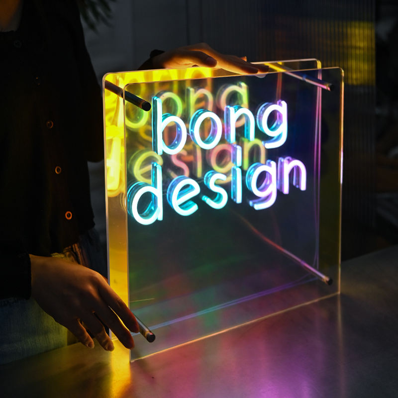 Gardening Tools Logo - LED Lights Square Shape Hanging Decorative