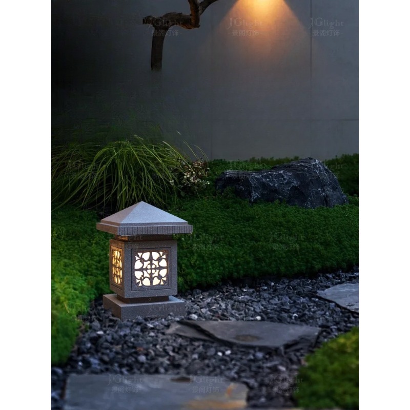 Outdoor Chinese stone lantern  - Gardening Hand Tools B&Q recensie en prijs