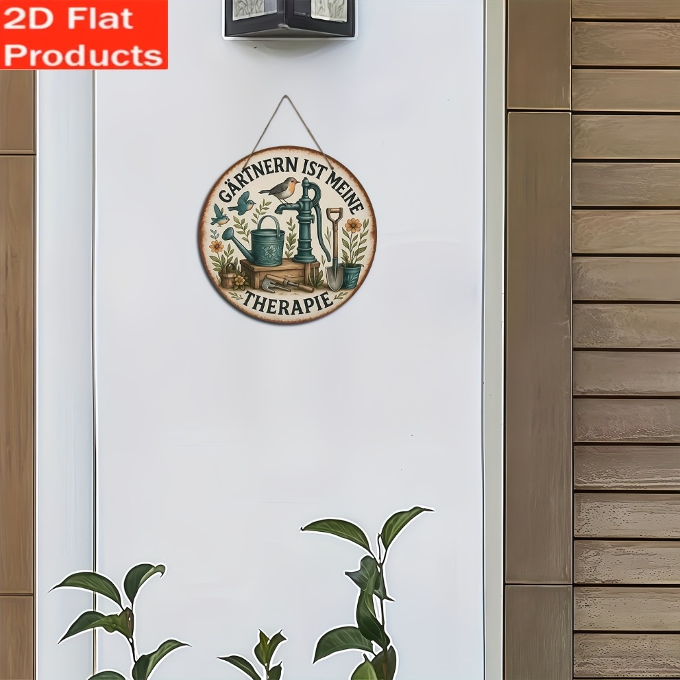 2D Flat: 1 Vintage  Garden Sig - Gardening Tools German recensie en prijs