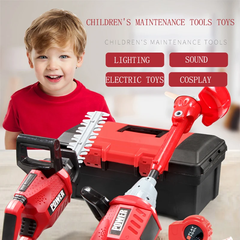 Children Electric Toolbox Pret - Gardening Tools 2 Year Old recensie en prijs