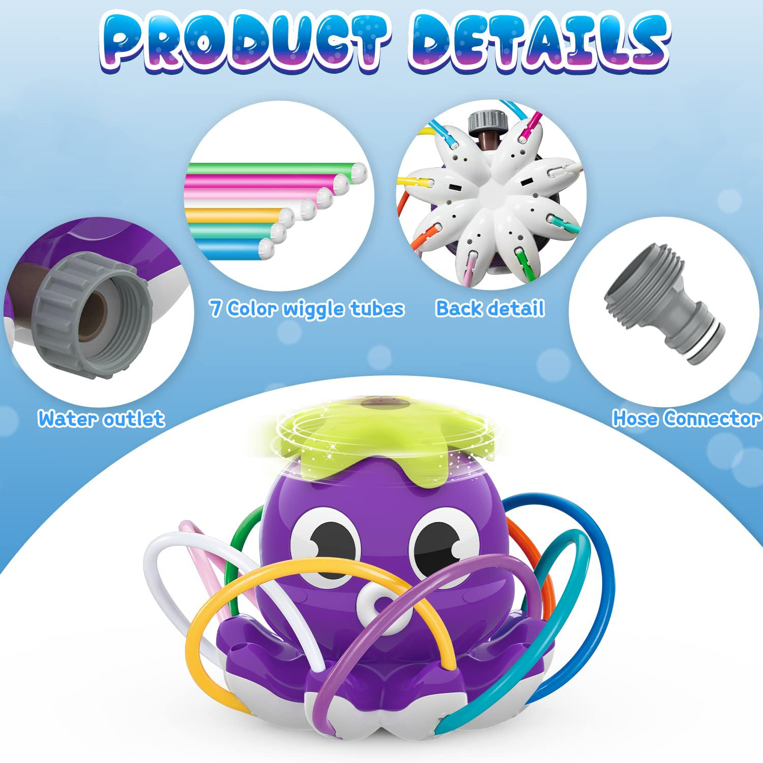 Outdoor Water Sprinkler Baby T - Gardening Tools 2 Year Old recensie en prijs