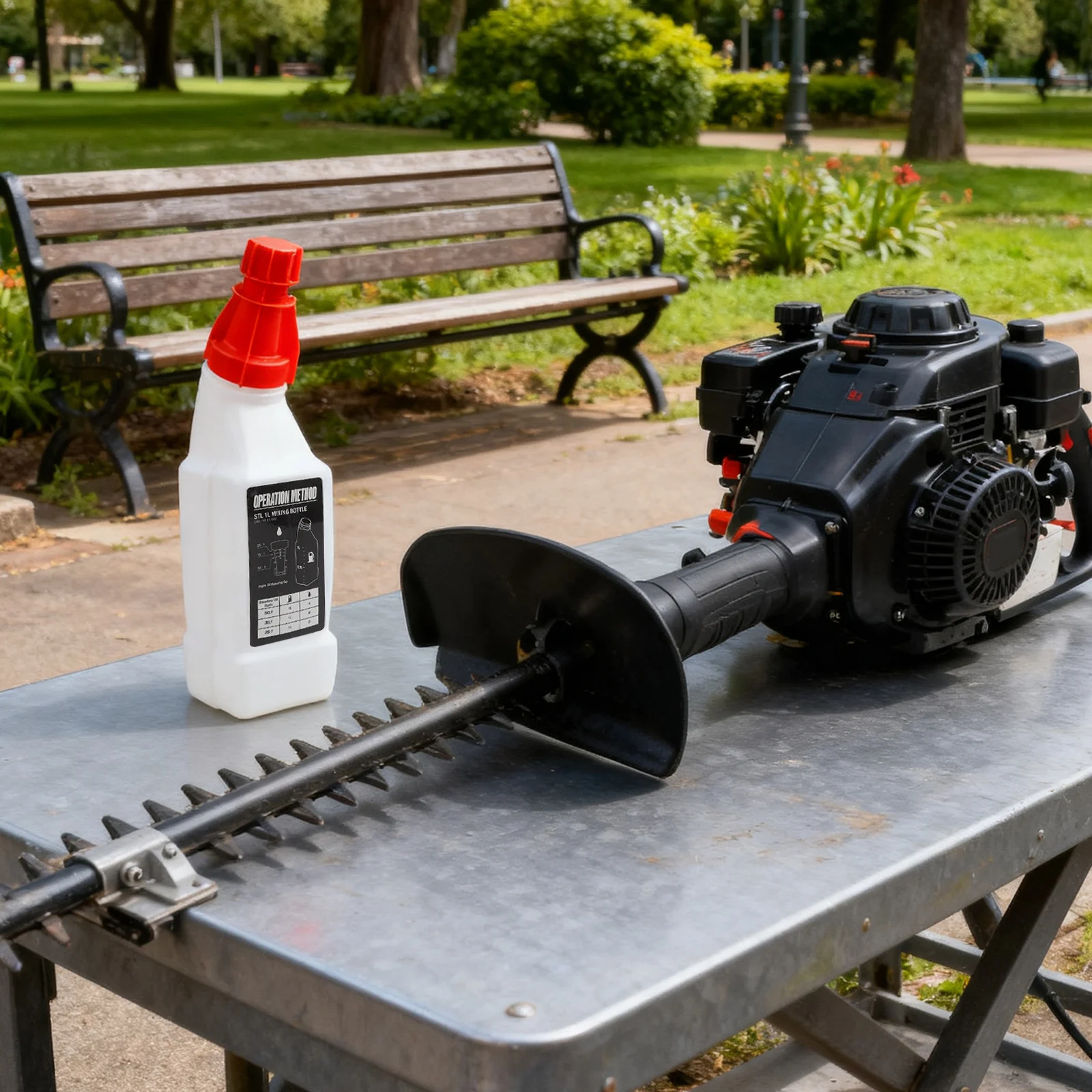Chainsaws Fuel Mixing Bottle E - Gardening Tools Essential recensie en prijs