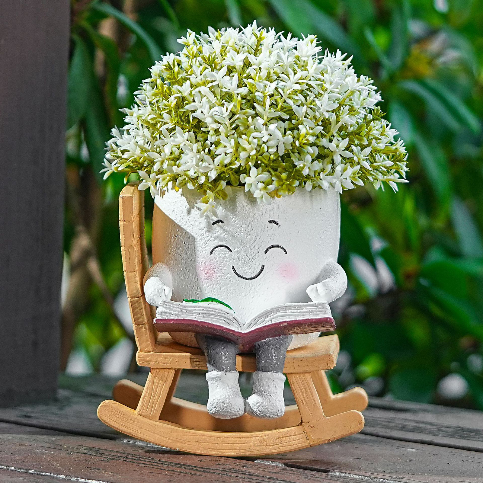 Chair/Swing Smile Face Planter - Gardening Tools Cute recensie en prijs