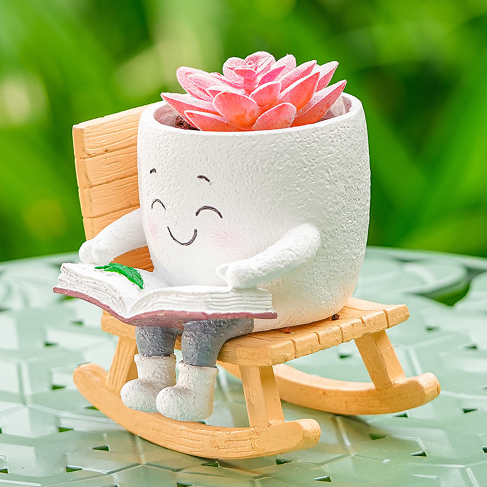 Chair/Swing Smile Face Planter - Gardening Tools Cute recensie en prijs