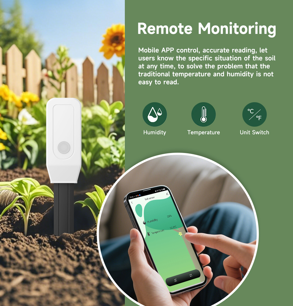 Smart Soil Tester Sensor, Zigb - Moisture Meter Plant recensie en prijs