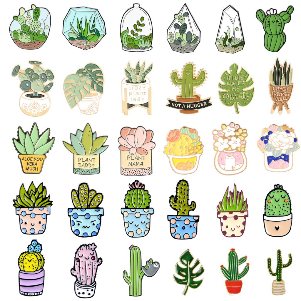 Potted Plant Brooch Monstera A - Gardening Tools Cute recensie en prijs