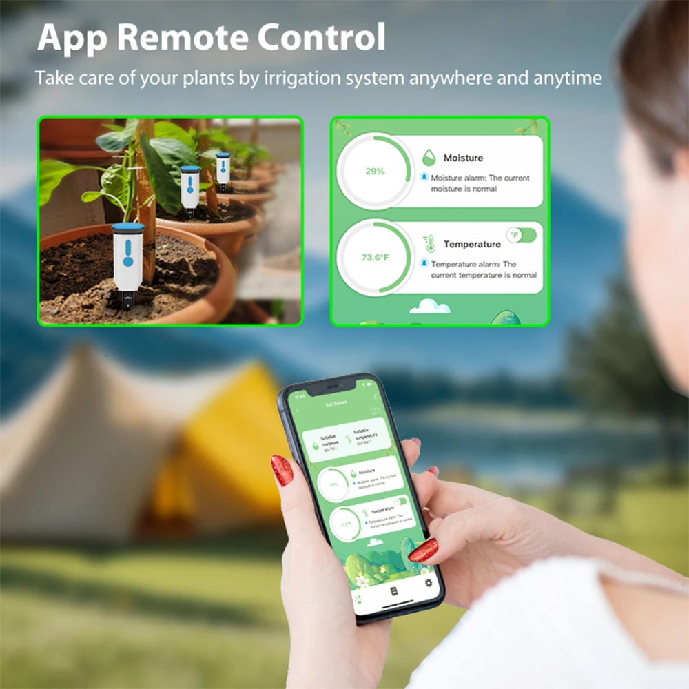 Haozee Tuya Smart WiFi Soil Mo - Moisture Meter Plant recensie en prijs