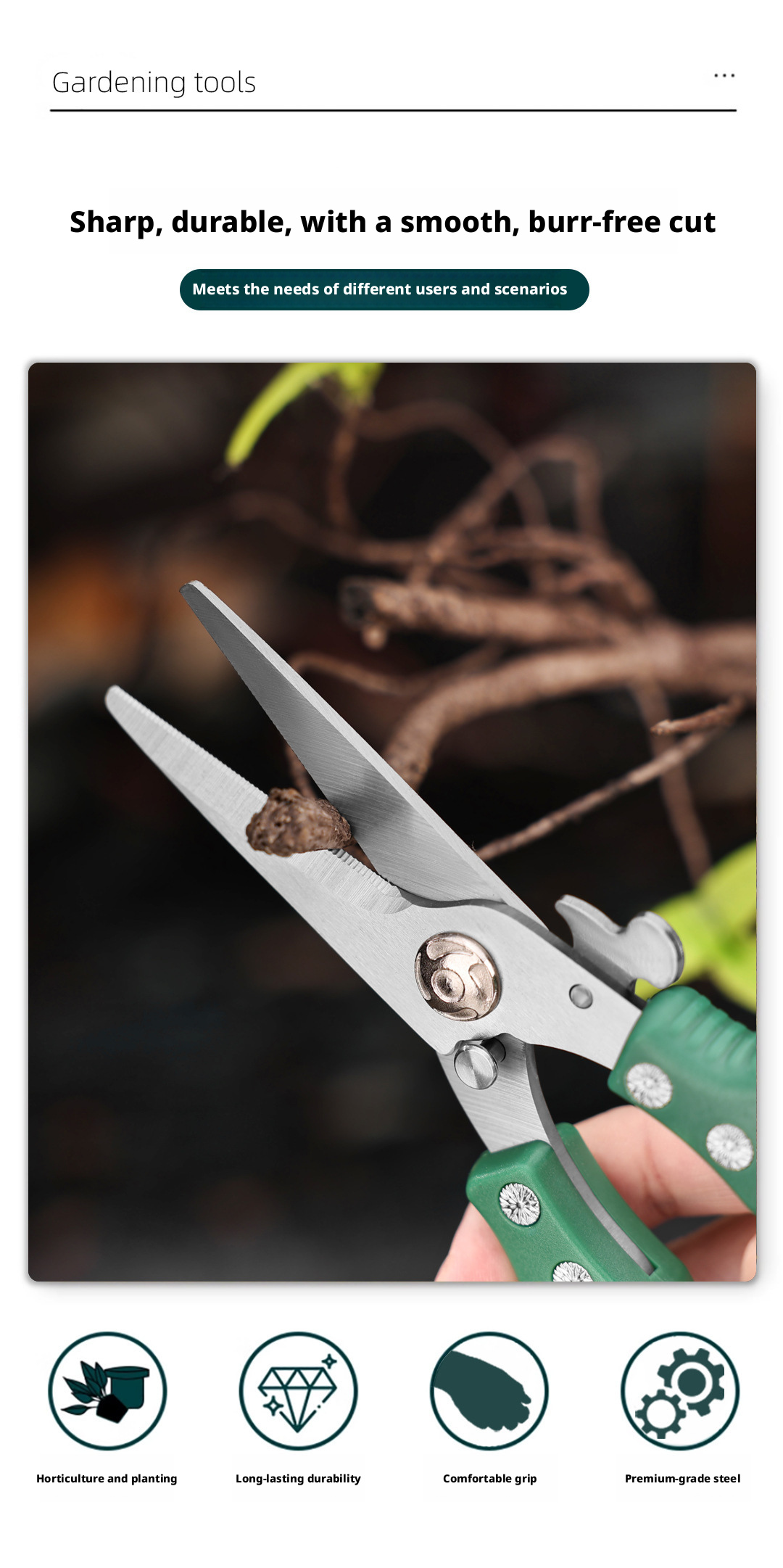 Garden Pruning Shears Stainles - Gardening Tools To Cut Branches recensie en prijs