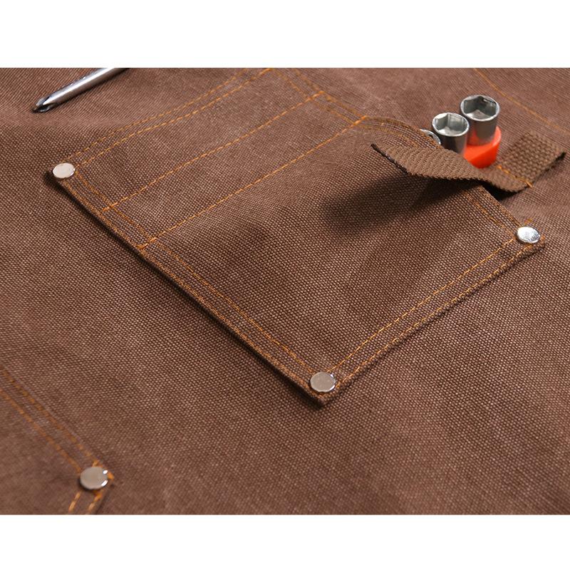 Canvas Apron With Printed Logo - Gardening Tools Logo recensie en prijs