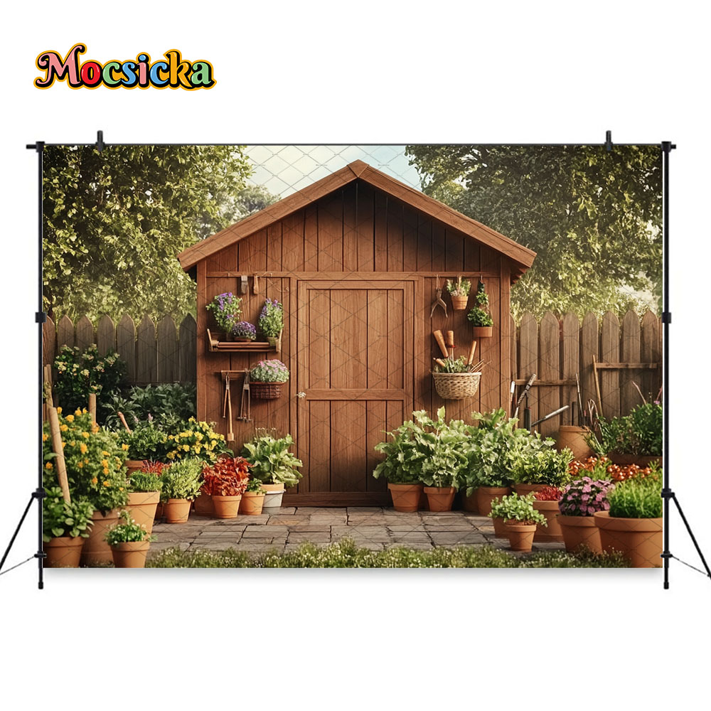 Mocsicka Easter Backdrop Photo - Gardening Tools Photo recensie en prijs
