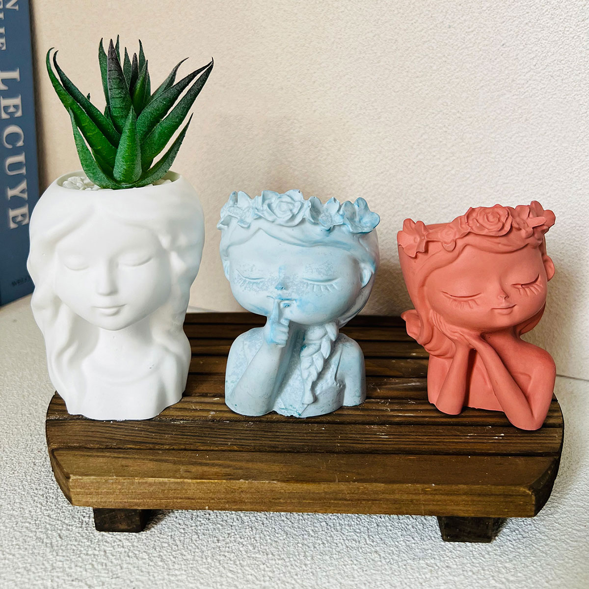 Cute Girl Plant Pot Silicone M - Gardening Tools Cute recensie en prijs