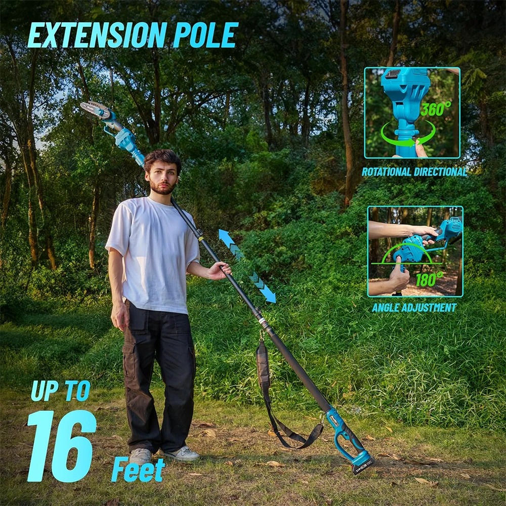 Seesii 2 IN 1 6'' Brushless El - Gardening Tools To Cut Branches recensie en prijs