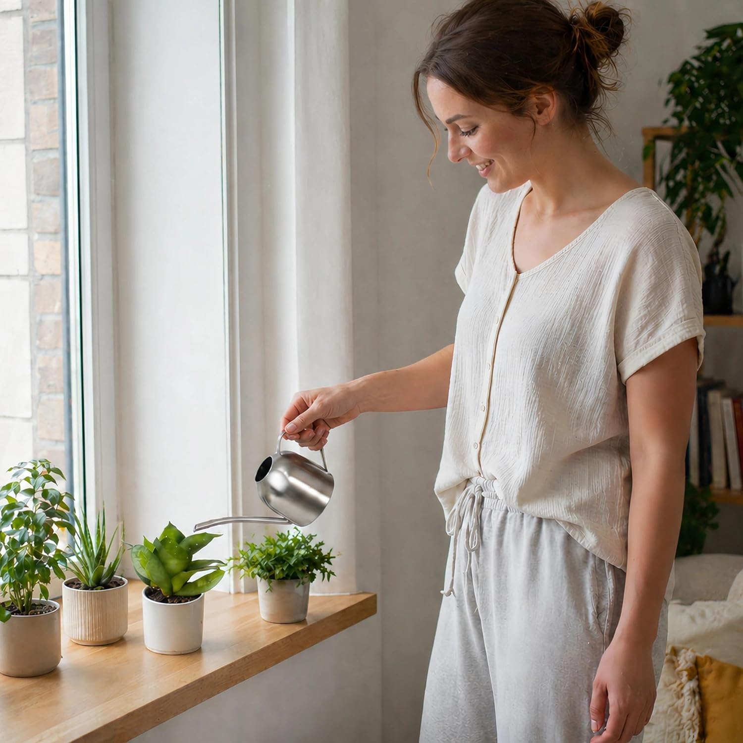 Stainless Steel Small Watering - Watering Can Long Spout recensie en prijs