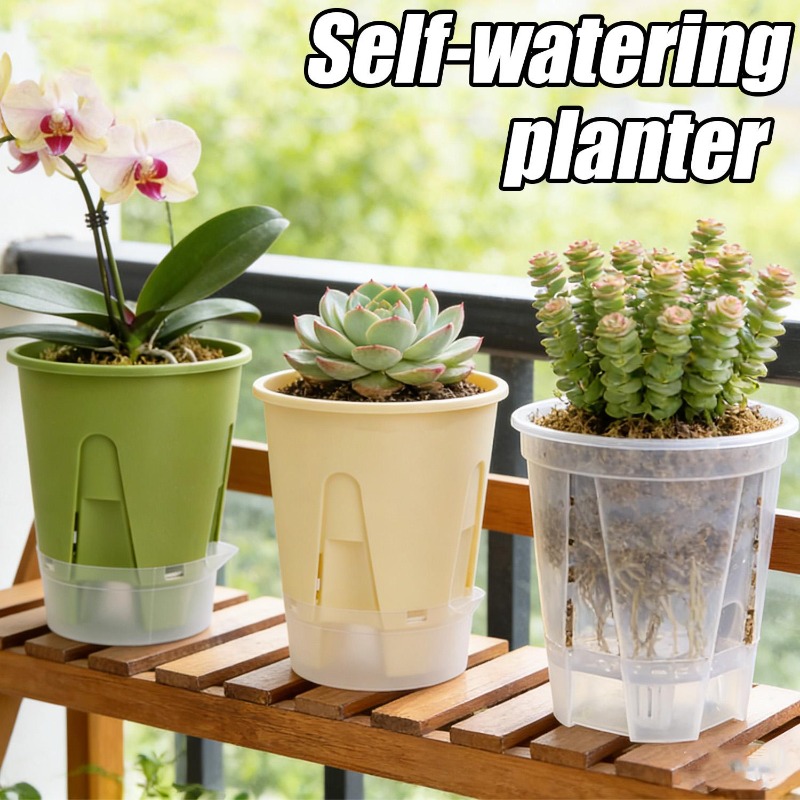 Self Watering Planter Pot Tray - Orchid Potting Mix recensie en prijs