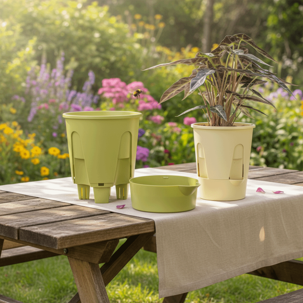 Plastic Self Absorbing Flowerp - Orchid Potting Mix recensie en prijs