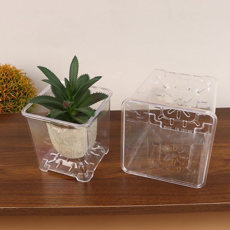 3 Size Square Transparent Acry - Orchid Potting Mix recensie en prijs