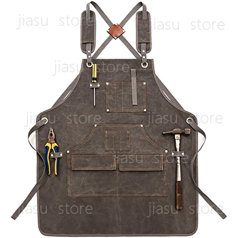 Thick Canvas Tool Apron Custom - Gardening Tools Logo recensie en prijs