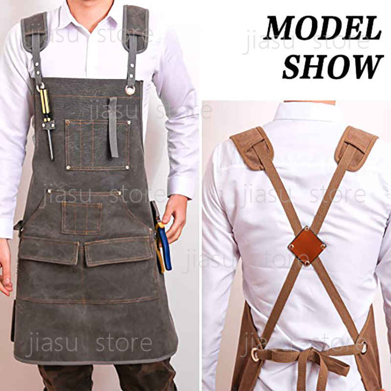 Thick Canvas Tool Apron Custom - Gardening Tools Logo recensie en prijs