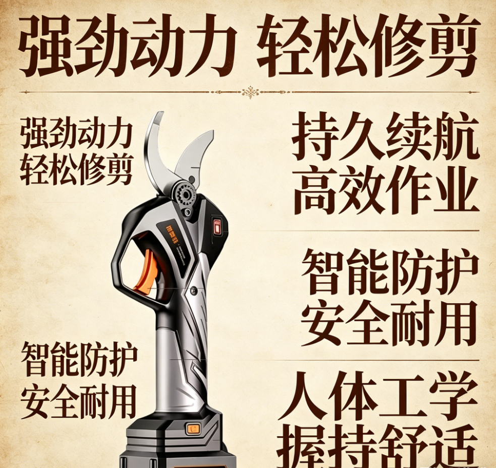 Electric Pruning Shears with I - Gardening Tools German recensie en prijs
