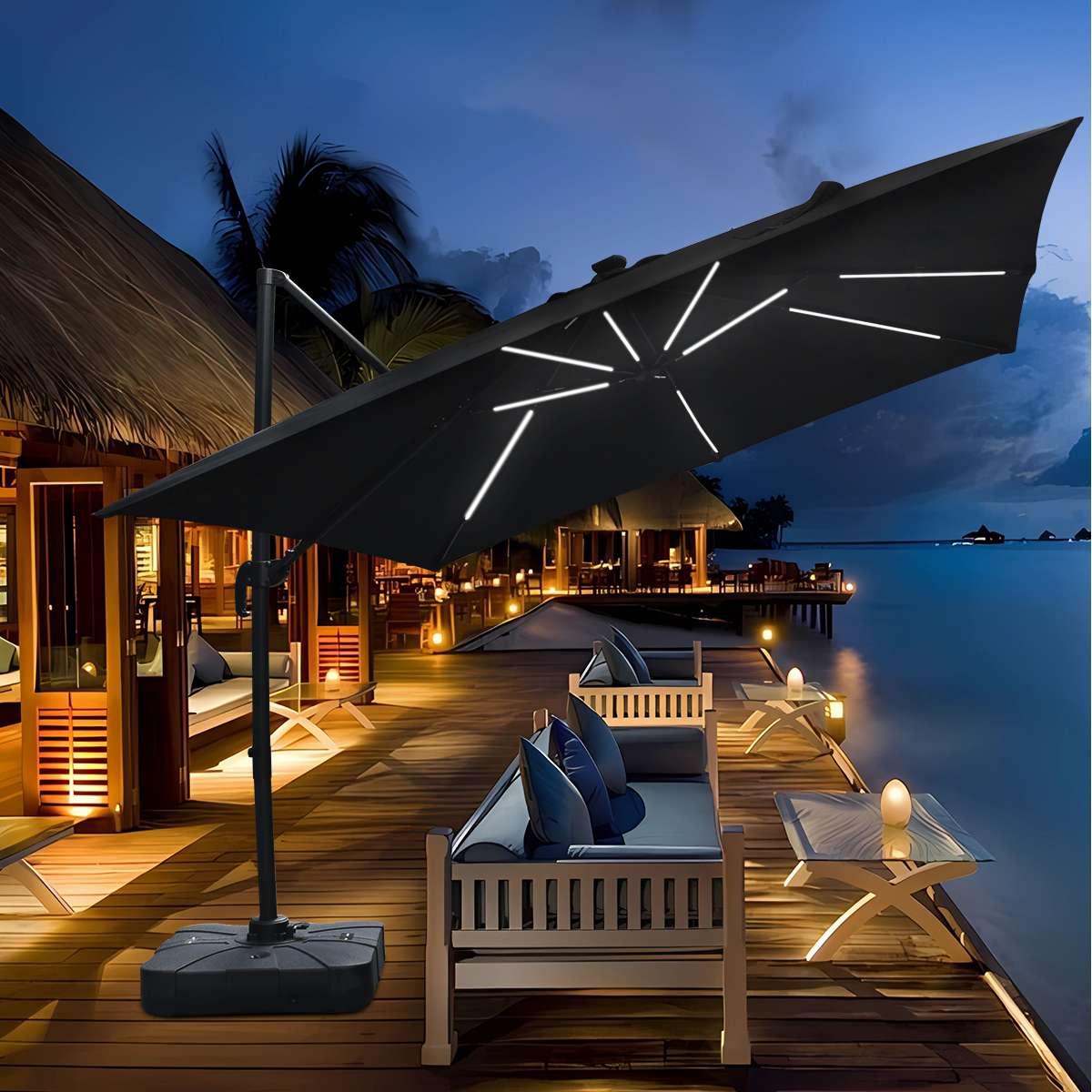 Custom Garden Roman Umbrella P - Gardening Tools Logo recensie en prijs