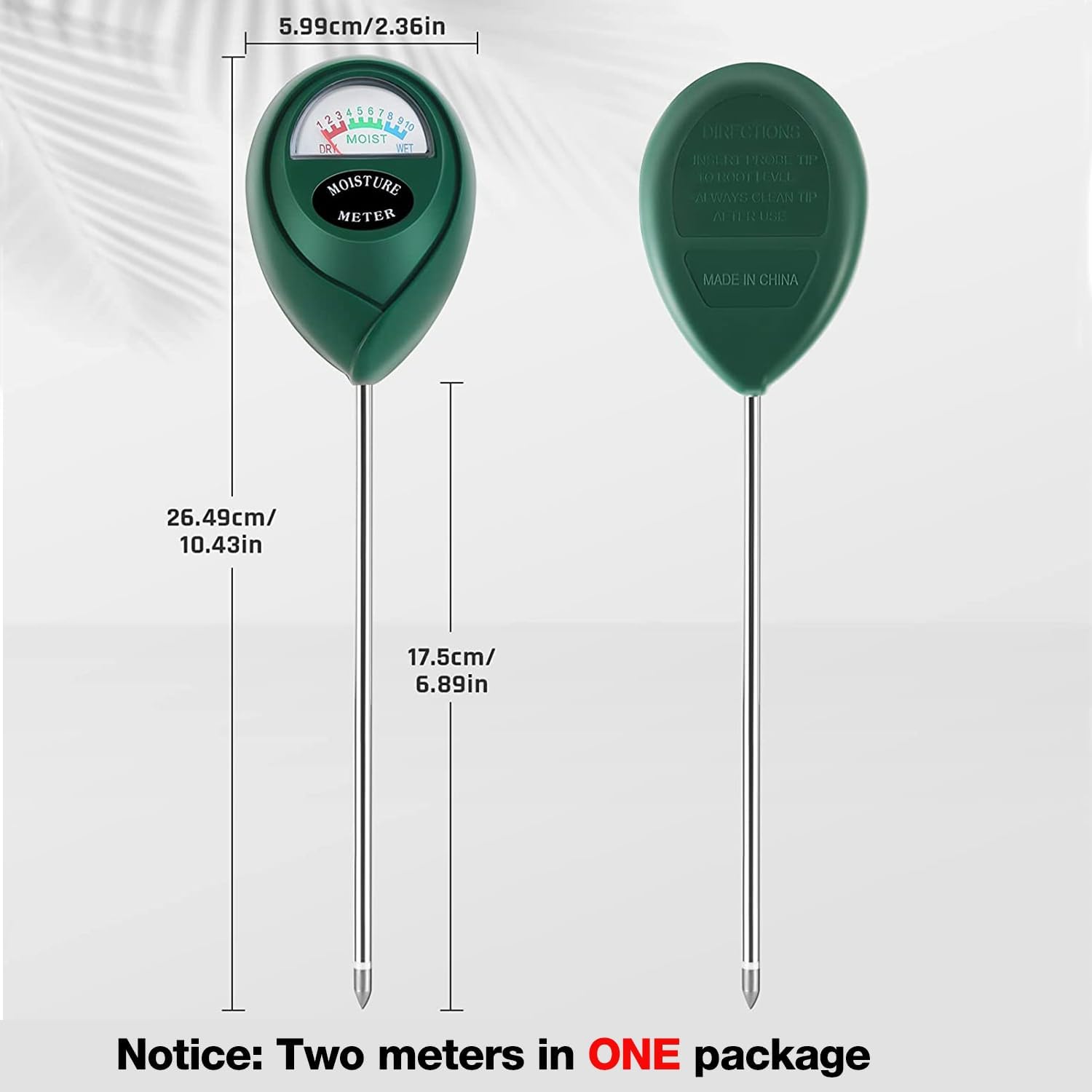 Soil Moisture Meter for Plants - Moisture Meter Plant recensie en prijs