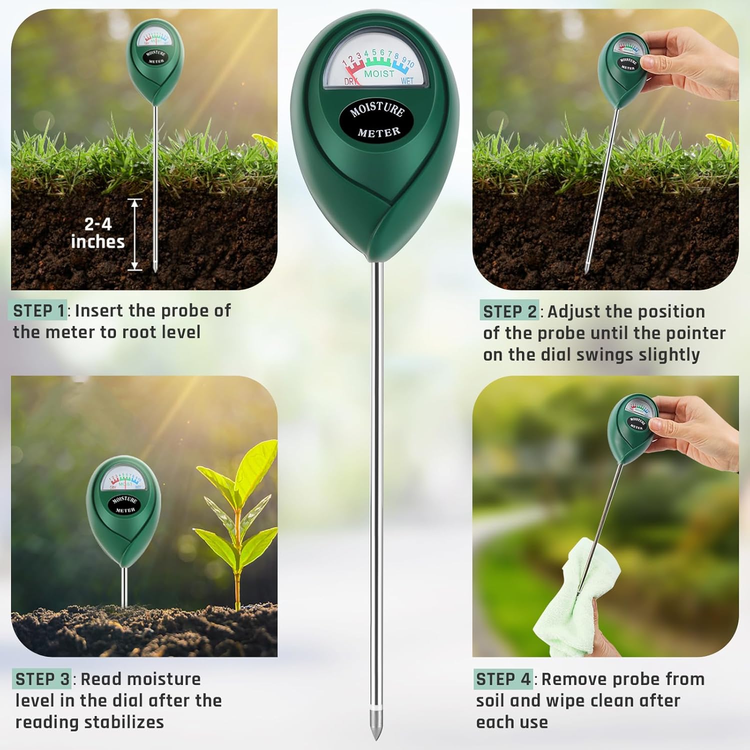 Soil Moisture Meter for Plants - Moisture Meter Plant recensie en prijs