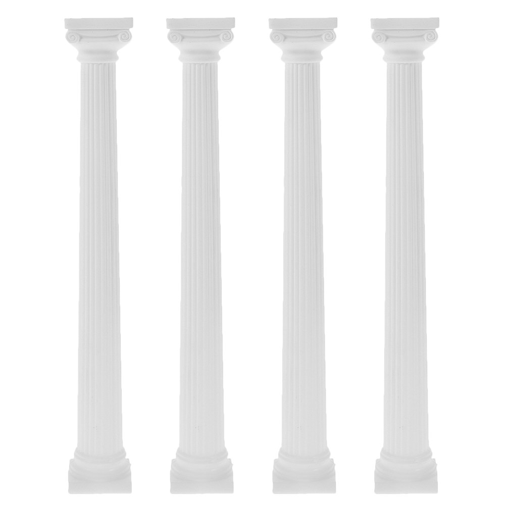 4Pcs Roman Pillar Statue Mini  - Gardening Tools Photo recensie en prijs