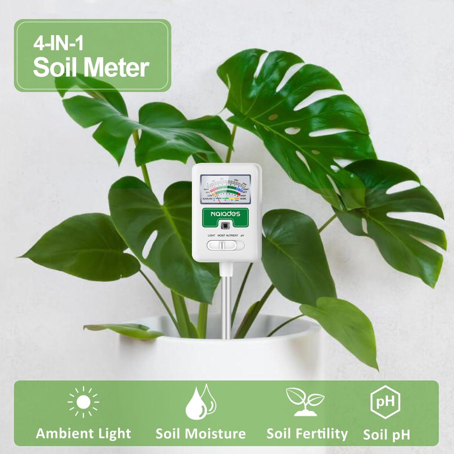 Soil Moisture Meter for Plants - Moisture Meter Plant recensie en prijs