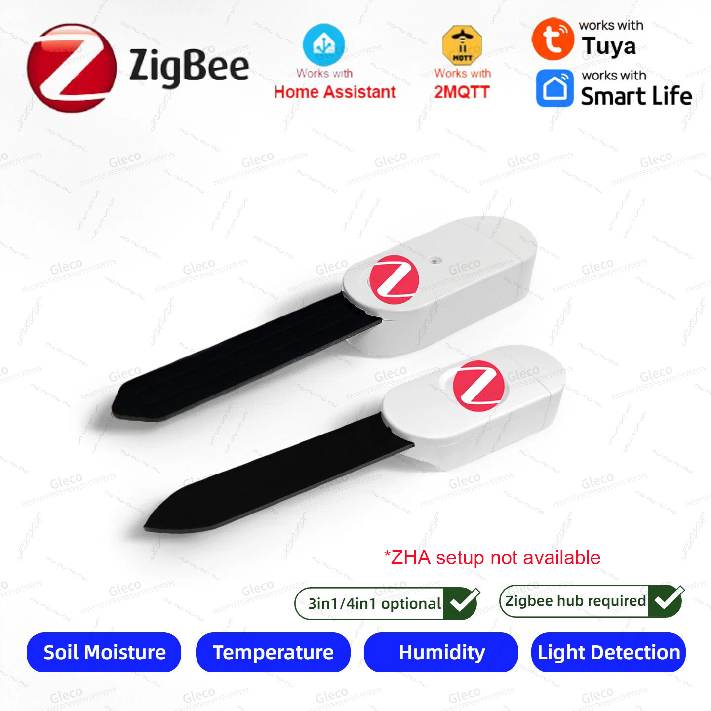 Zigbee Soil Moisture Sensor Me - Moisture Meter Plant recensie en prijs