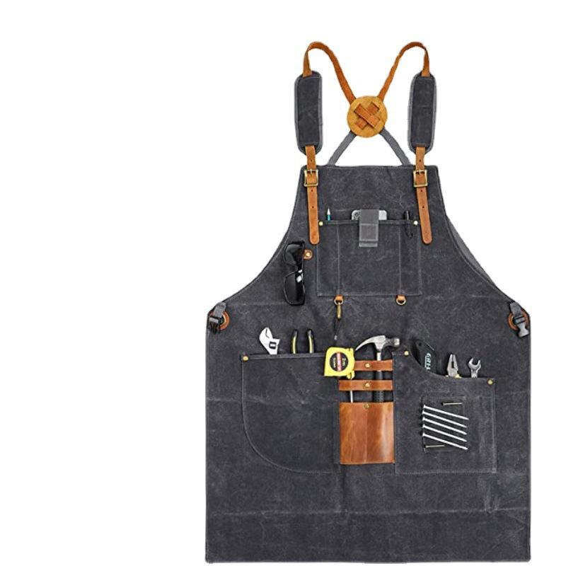 Men Canvas Apron Multifunction - Gardening Tools Logo recensie en prijs