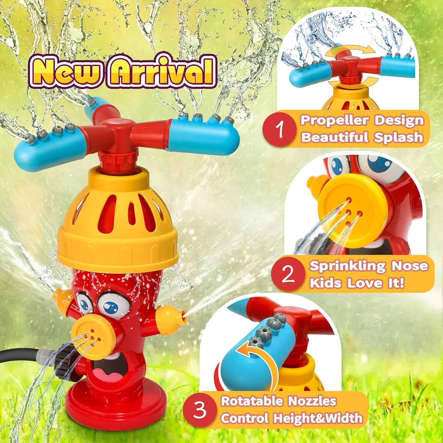 Water Spray Toy Hydrant Sprink - Gardening Tools 2 Year Old recensie en prijs