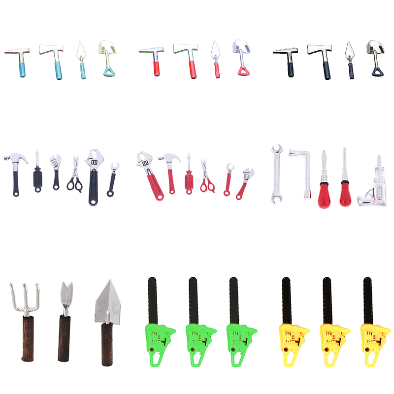 3/4/5/6Pcs Dollhouse Miniature - Gardening Tools Repair recensie en prijs