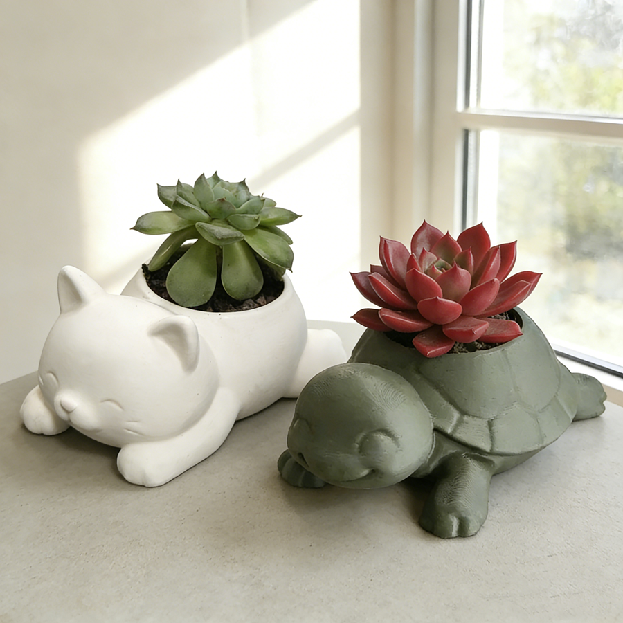 Cute Animal Succulent Planter, - Orchid Potting Mix recensie en prijs