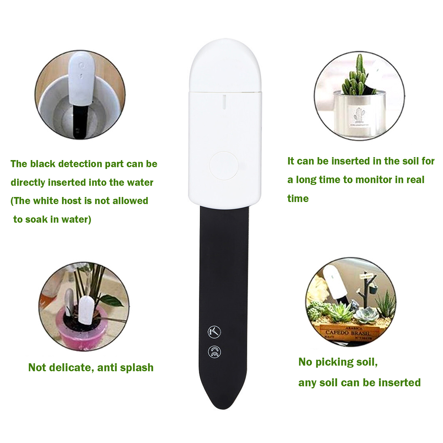 4 PACK Intelligent Soil Moistu - Moisture Meter Plant recensie en prijs