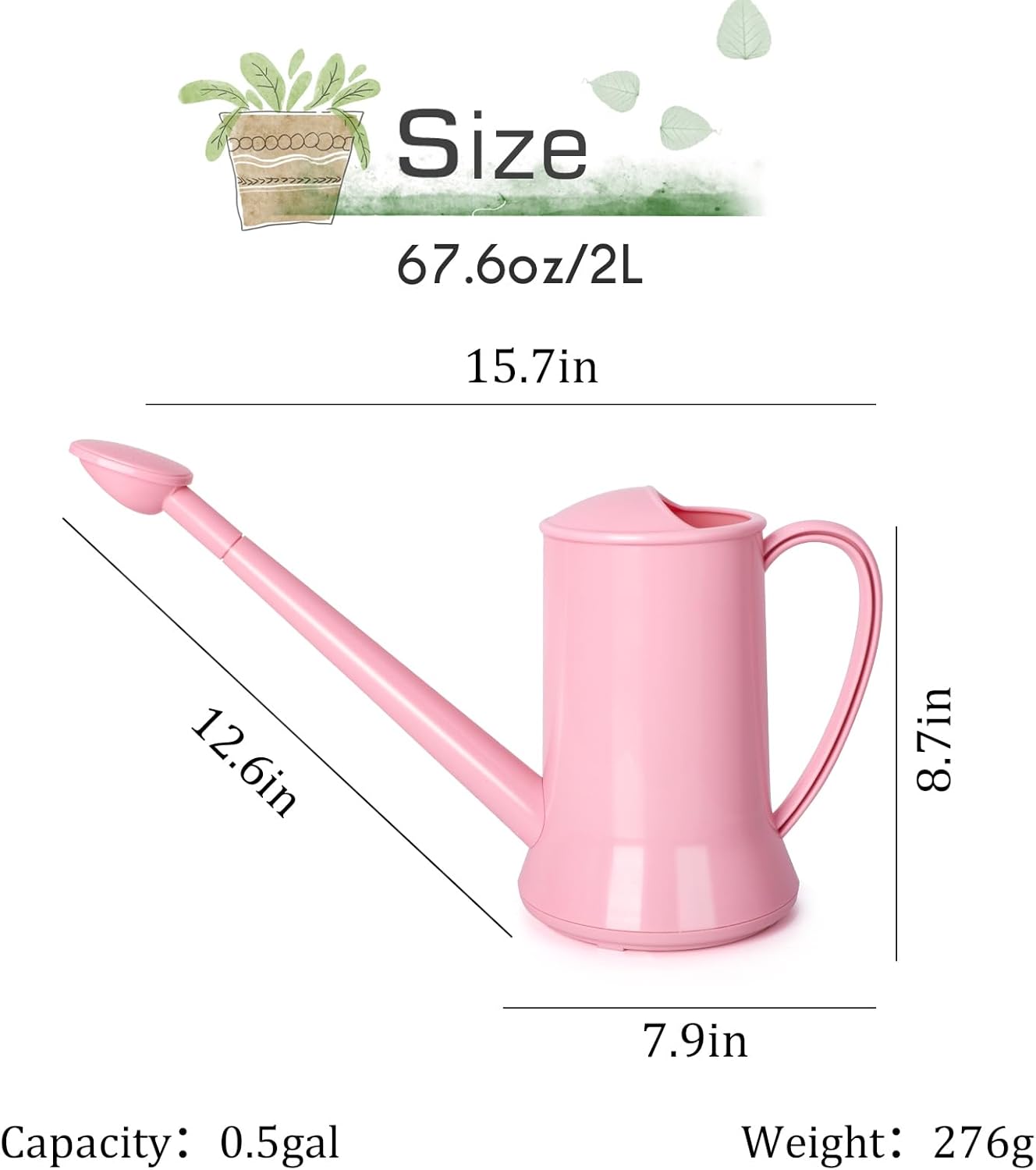 Small Indoor Plant Watering Ca - Watering Can Long Spout recensie en prijs