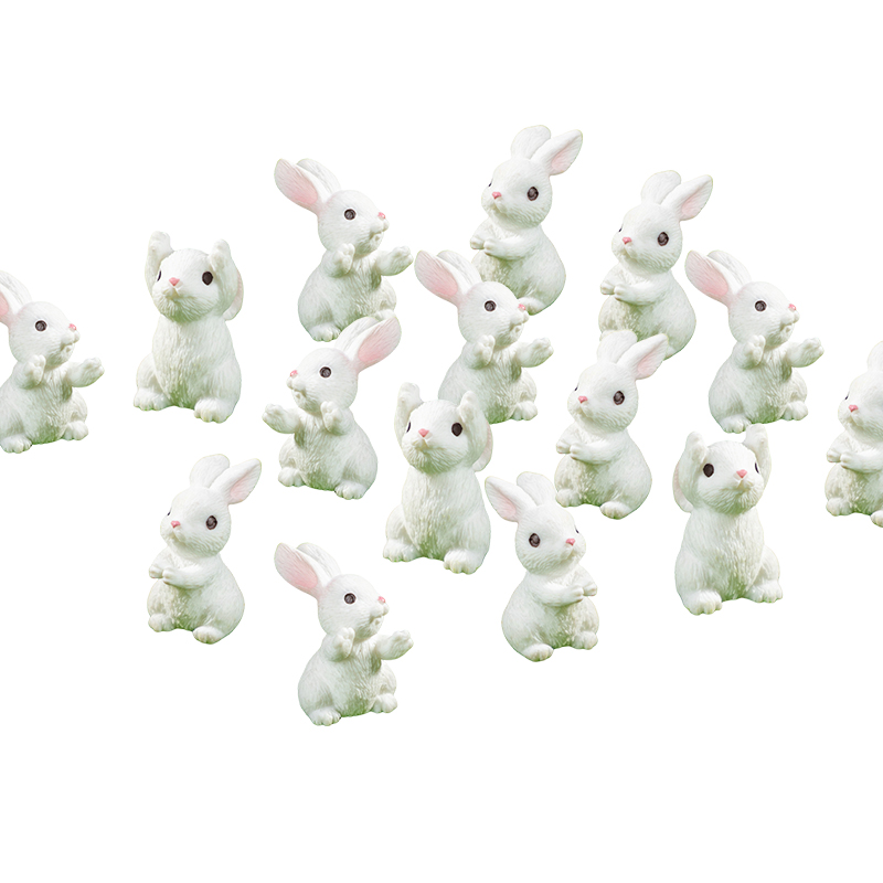 5/10Pcs Mini Resin Bunny Minia - Gardening Tools Cute recensie en prijs