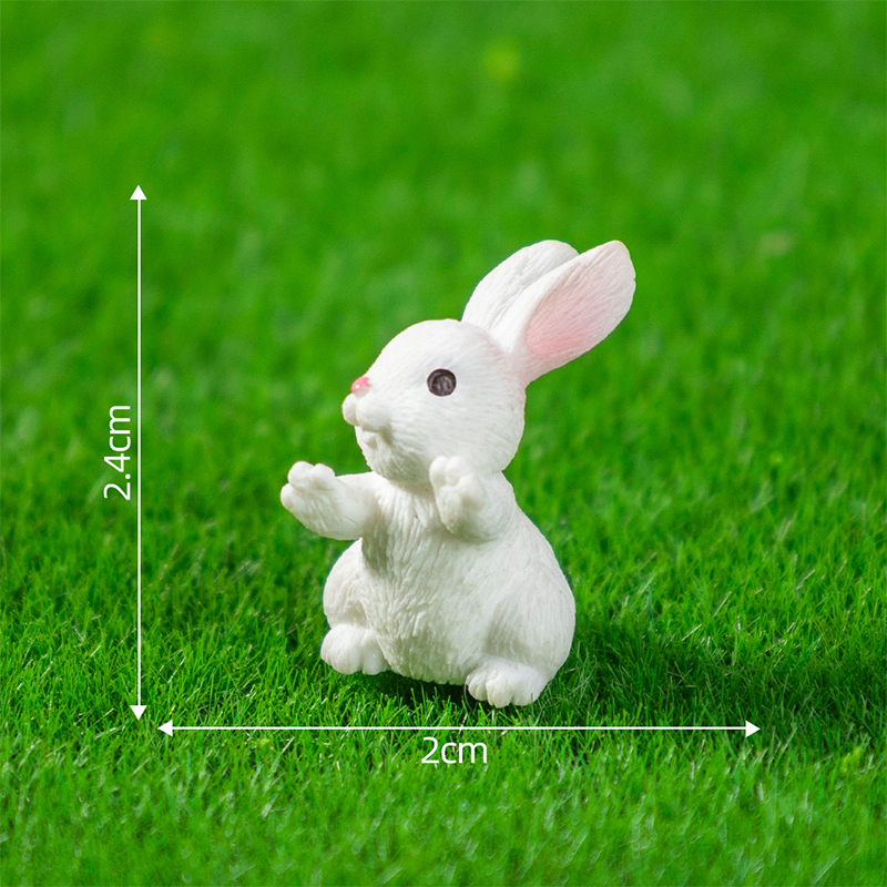 5/10Pcs Mini Resin Bunny Minia - Gardening Tools Cute recensie en prijs