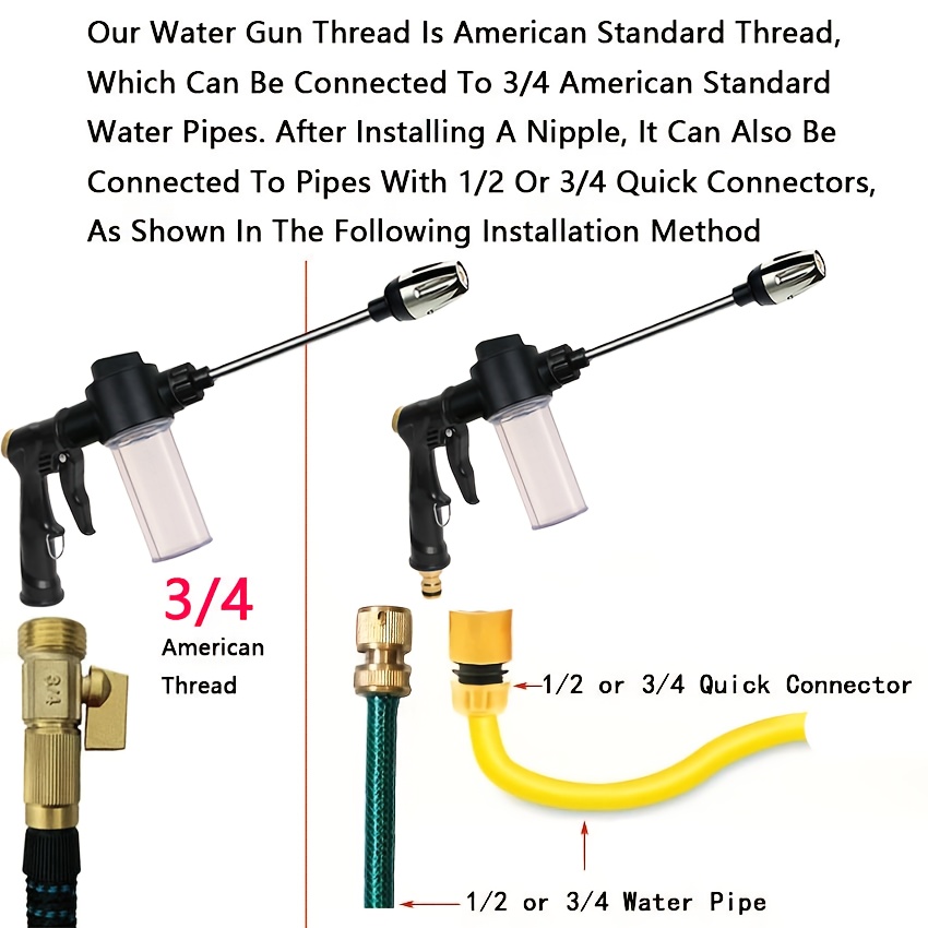 Garden Watering Gun Hose Nozzl - Gardening Tools Water recensie en prijs