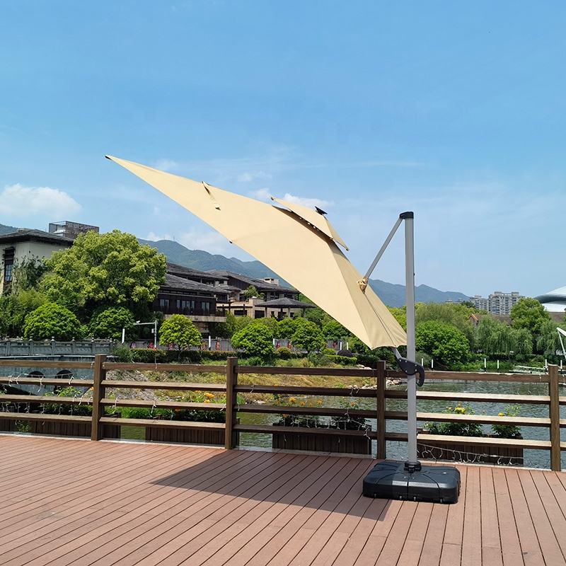 L  Big Size Cantilever Parasol - Gardening Tools Logo recensie en prijs